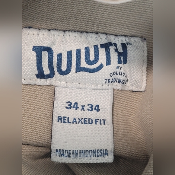 2 Pairs, Duluth Trading Co Flex Fire Hose Work Pants, Tagged 34×34 Relaxed Fit - Picture 13 of 14